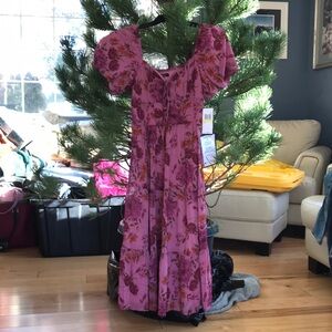 Pink Floral Dress Macy’s new and exiting